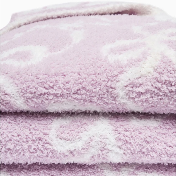 Lavender LoveShackfancy Teddy Throw Blanket - Picture 2 of 5